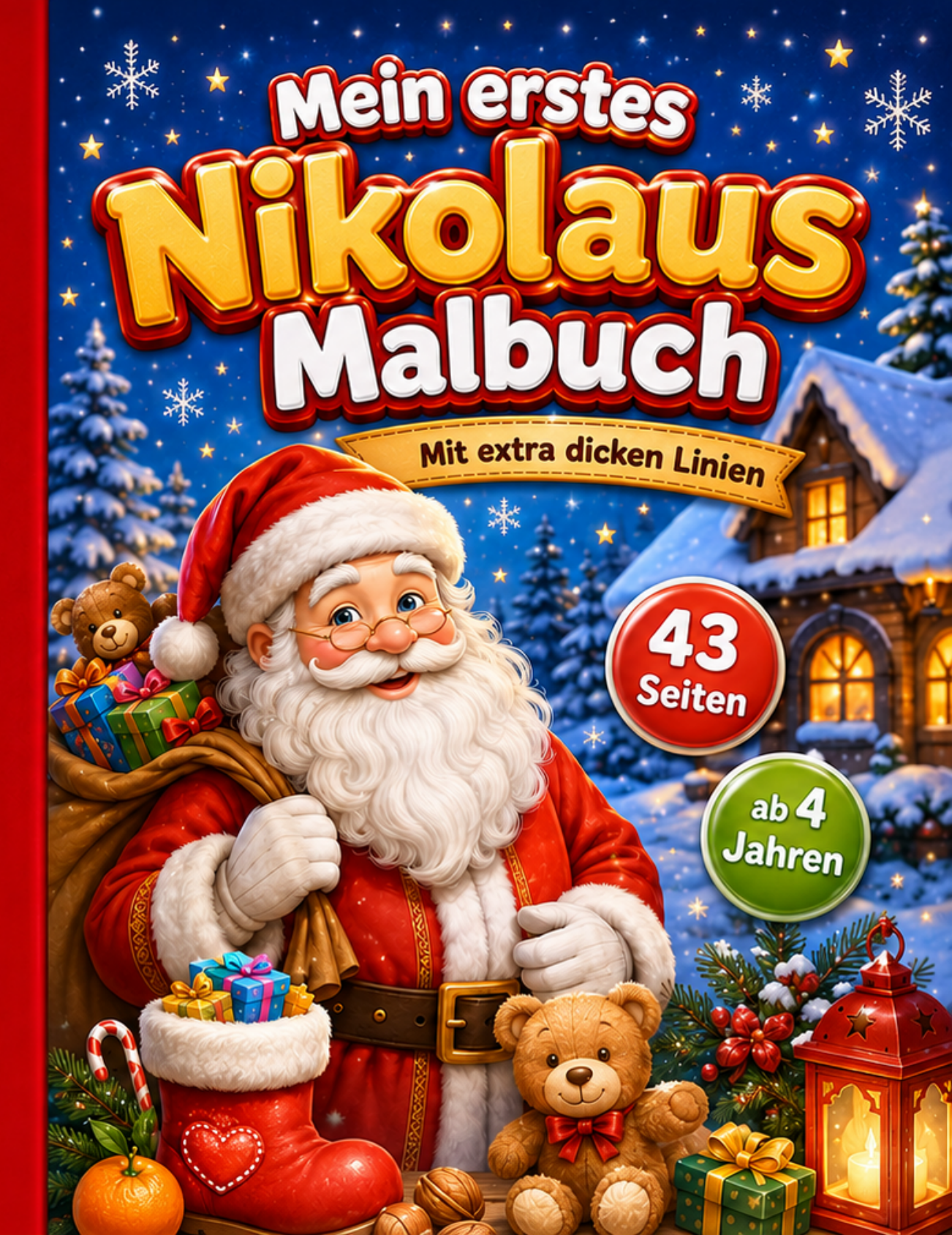 Cover von Mein erstes Nikolaus Malbuch