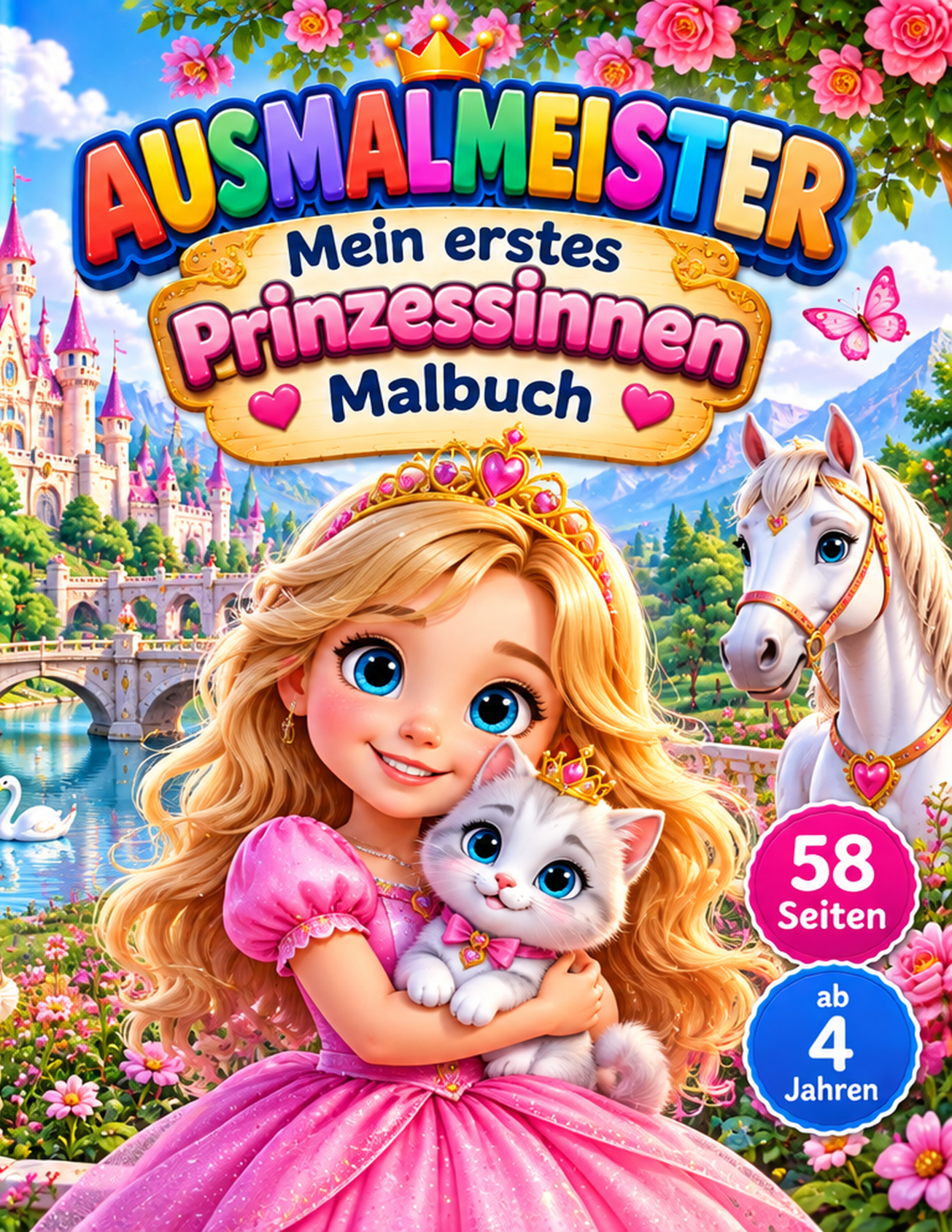 Cover von Mein Prinzessinnen Malbuch